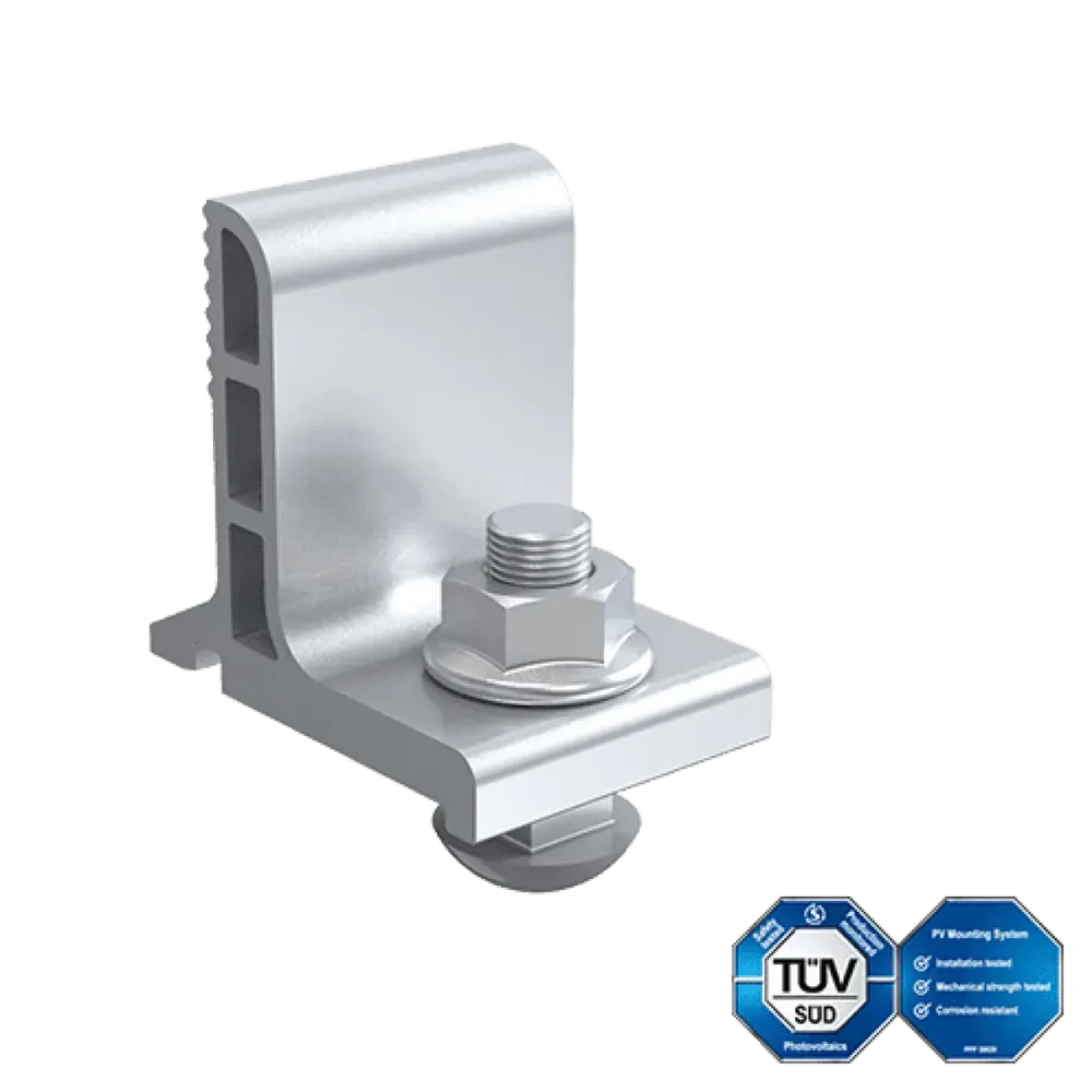 Enerack rail clamp hook - rail adapter with carriage bolt