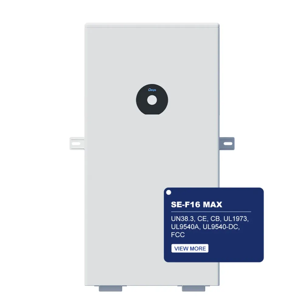 Deye SE-F16 Max 16.38kWh LV heated energy storage