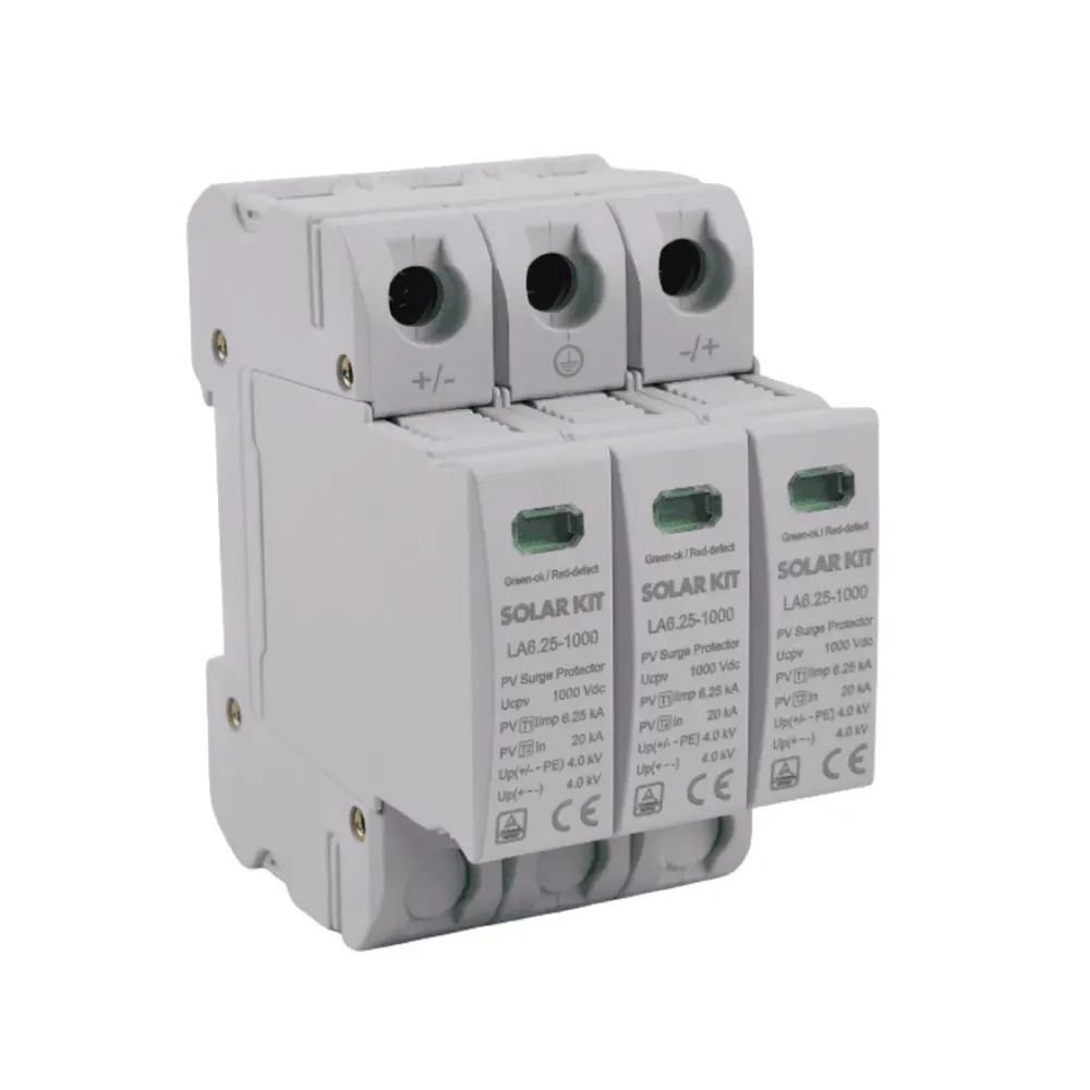 WattKit DC surge arrester 1000V/3 T2