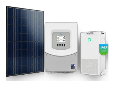 Sistem Fotovoltaic Hibrid Monofazat 6 KW cu stocare 20 kWh